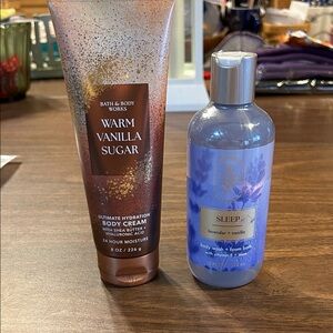 Vanilla &!Lavender Bath and Body Works